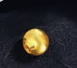 谢瑞麟（TSL）黄金转运珠足金路路通简约猫眼串珠不含手绳YS009 计价类（工费140元） 约0.25g 实拍图