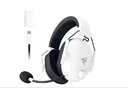 雷蛇（Razer）旋风黑鲨V2极速版 无线蓝牙头戴式电竞游戏耳机耳麦 白色 被动降噪 三角洲EQ调节 CSGO 吃鸡 白 实拍图