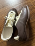 FOOT INDUSTRY 足下工业「品牌经典」芭蕾德训鞋真皮舒适百搭运动休闲透气女鞋 棕色/古白 「品牌经典」 39 实拍图