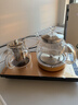 友家铺子（Biooner）全自动上水电热水壶烧水壶电茶壶煮泡茶家用办公茶台一体茶桌嵌入式茶具套装 1L 底部上水-保温款（ 长宽37*20cm） 实拍图