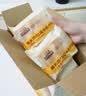 三只松鼠0蔗糖牛乳牛角包1kg 牛乳牛奶可颂面包早餐代餐点心端午节 实拍图