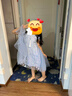 迪士尼艾爱莎公主裙子女童2026新款儿童夏季演出服新中式旗袍汉服连衣裙 实拍图