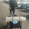 京东京造【600斤承重】聚拢型户外露营车折叠推车摆摊拉车拖车石墨黑 实拍图