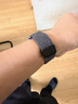 BHO适用苹果手表表带apple watch s11/ultra3/s10/se3编织回环表带iwatch s9/8/7/6尼龙磁吸扣手表带 实拍图
