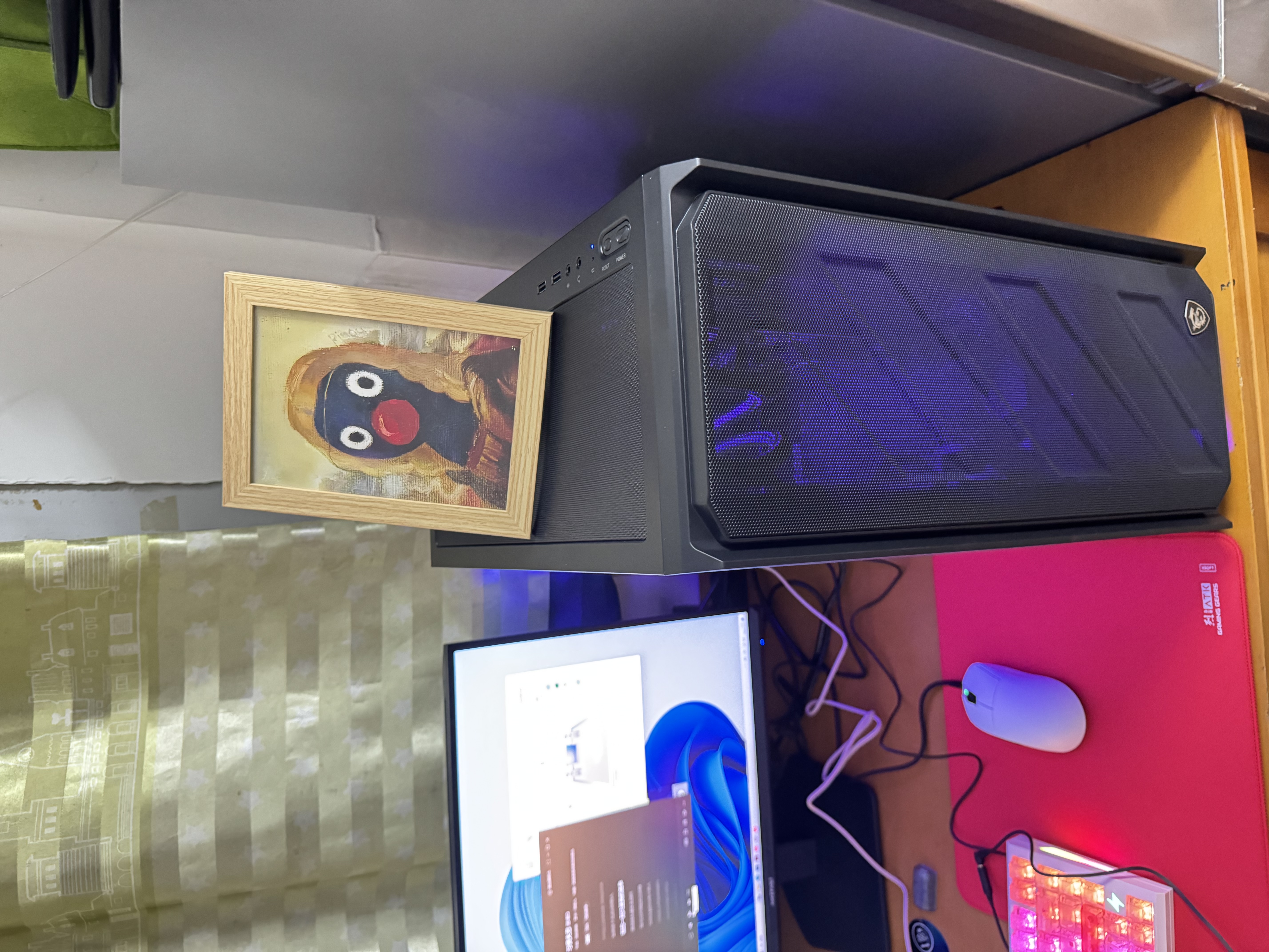 微星AMD锐龙9850X3D 9800X3D 9950X3D2 5070Ti 5080显卡直播台式DIY组装电脑主机游戏电竞办公设计整机 配置二：9800X3D丨带核显丨可搭配50系显卡 实拍图