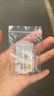 周六福碧玺黄金手链女足金彩宝手链生日礼物J0712467 约1.87g 16+3cm 实拍图