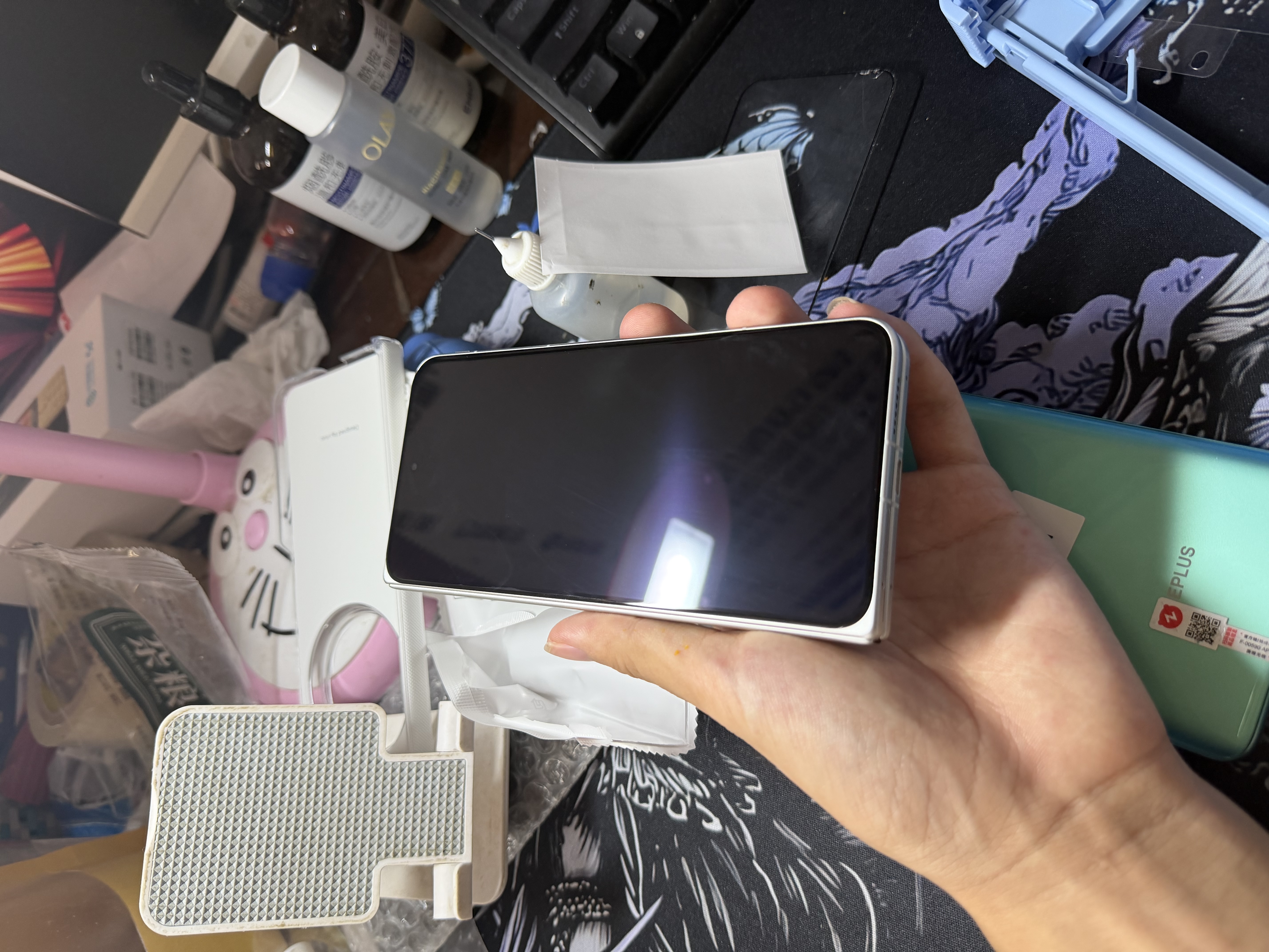 Smorss【3D热弯AR膜丨滚轮无尘舱】适用vivo x fold6钢化膜手机膜外屏全屏高清防摔抗指纹原屏顺滑保护膜 实拍图