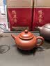 束氏宜兴原矿朱泥手工紫砂壶手工制大红袍泥料紫砂茶具养生泡茶壶礼盒 实拍图