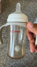 贝亲（Pigeon）自然离乳 PPSU重力球吸管双把手奶瓶 240mL 6月+ AA252 实拍图