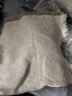 艾薇圆桌布茶几台布棉麻方形圆形餐桌布钢琴防尘罩130*130卡其华夫格 实拍图