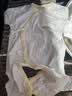 贝瑞加（Babyprints）宝宝连体衣2件装婴儿四季内衣纯棉爬服薄款哈衣柔软家居睡衣 黄66 实拍图