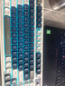 狼蛛（AULA）S99无线蓝牙有线三模键盘机械手感 游戏电竞专用 99键 RGB背光拼色静音键盘鼠标套装mac电脑键盘 S99复古灰【三模/RGB】+三模鼠标 实拍图