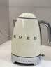 SMEG/斯麦格复古电热水壶KLF04烧水养生壶大容量家用不锈钢恒温泡茶咖啡自动断电保温生日乔迁新婚礼物 1.7L 奶白色 实拍图