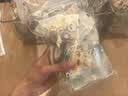 SHUANG YU食品自封袋8号透明收纳封口胶袋防尘包装袋密封袋封口袋100只 实拍图