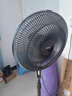 美的（Midea）【超级单品】七叶轻音立式电风扇家用柔风落地扇台式桌面小型风扇大风量节能摇头宿舍电扇 SAF30AB 实拍图