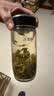 希诺单层抗菌玻璃杯男办公过滤泡茶杯子家用透明车载水杯节日礼物 实拍图