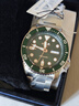 精工（SEIKO）5号系列日韩表翡翠绿水鬼100米防水机械表【礼物】SRPD63K1 实拍图