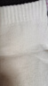 【甜美百搭】白色袜子洛丽塔短袜泡泡口立体提花袜 【微信专享】 1双 均码 实拍图
