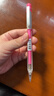 派通（Pentel ）AX105W糖果色自动铅笔 0.5mm不易断芯学生绘图考试用活动铅笔尾带橡皮 粉色单支装 实拍图
