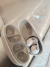iKF Air Clip耳夹式无线蓝牙耳机不入耳开放式挂耳骨气传导 音乐运动跑步通话降噪 适用于华为苹果 【云岩白】云感佩戴+影院级音质 标配 支持APP 实拍图