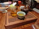 尚言坊简易茶盘储水式小型实木茶台家用中式旅行功夫茶具茶托盘干泡茶台 5【花梨木】山雨茶盘35*22cm 实拍图