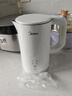 美的（Midea）电水壶热水壶 304/316L不锈钢 家用电热水壶 无缝内胆双层防烫便携式控温烧水壶养生开水壶 1.5L MK-SH15X301 实拍图