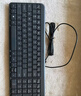 罗技（Logitech）K120 键盘 有线键盘 办公键盘 全尺寸 黑色U口 104键 实拍图