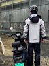 皓梵洁雨衣骑手专用分体式骑行雨衣摩托车全身防暴雨外卖男套装三合一 银河灰【三合一冲锋衣面料】 XXL1件适合高175-185,体重75-95 实拍图