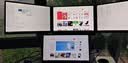 杰佳笔记本扩展屏外接显示器双屏便携显示器三屏炒股专用电脑多屏分屏显示器折叠屏拓展屏Mac副屏办公 15.3英寸/一线连接三屏/便携带 实拍图
