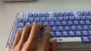 罗技（Logitech）ALTO KEYS K75M 琥珀系列 AI客制化无线机械键盘 热插拔大理石轴 蓝紫色 75键 实拍图