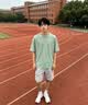 Jeanswest真维斯冰丝短袖t恤男士夏季凉爽透气网眼半袖男吸汗健身跑步衣 实拍图