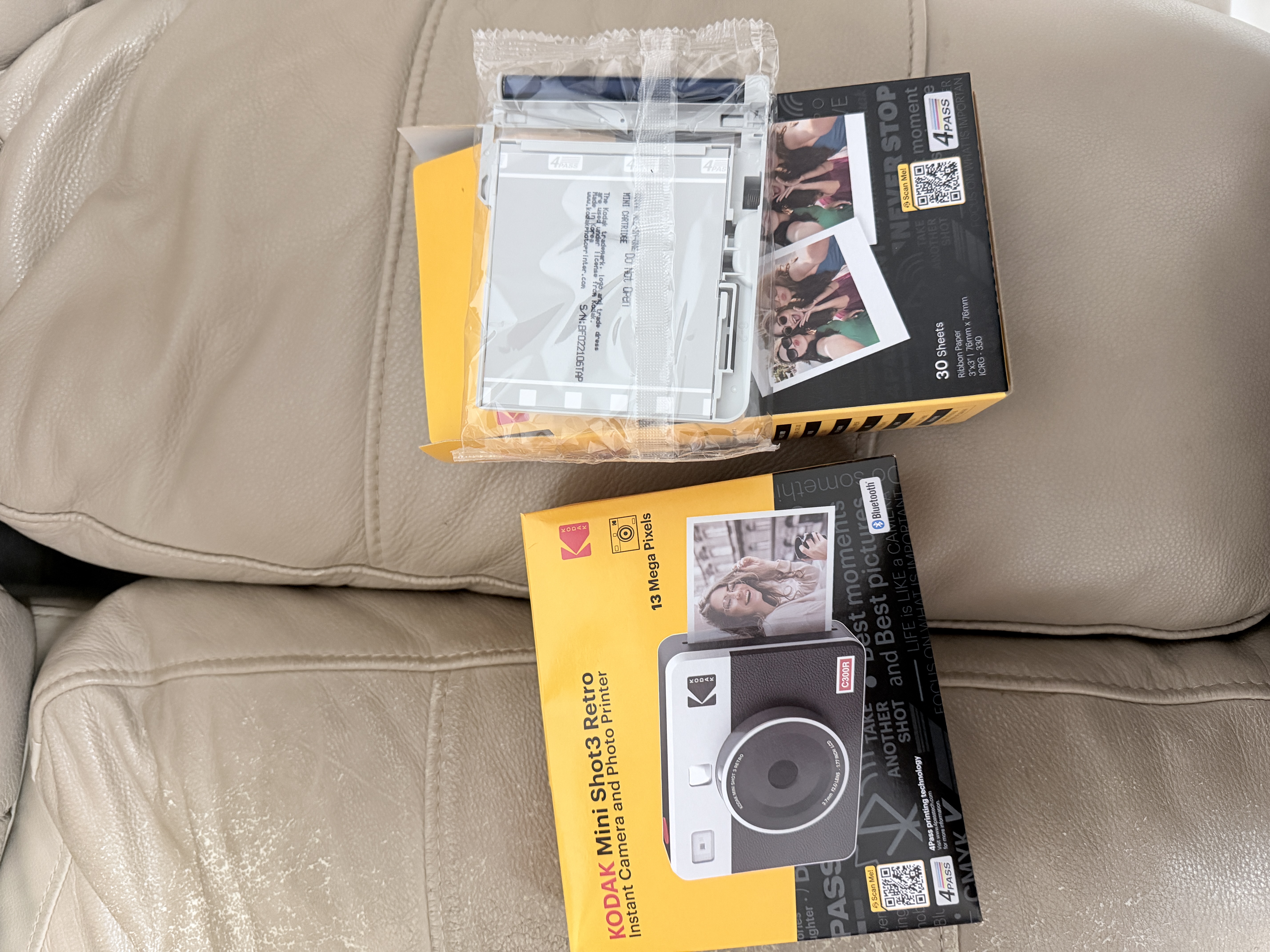 KODAK柯达 MiniShot3 Retro拍立得相机 一次成像照相机 便携拍照打印一体机 节日结婚生日礼物 实拍图