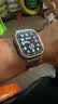 Apple/苹果手表 Watch Ultra 3 智能手表GPS+蜂窝款49毫米原色钛金属表壳浅蓝色高山回环式表带S MEWL4CH/B 实拍图