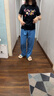 巴拉巴拉童装女童牛仔裤儿童裤子2026新夏装中大童长裤薄款直筒裤凉感防晒 实拍图