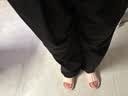 帛芮休闲裤女夏季薄款2026最新款高腰垂感宽松速干阔腿裤慵懒感冰丝裤 实拍图