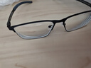 依视路（ESSILOR） 新款商务男镜架时尚镜框女配依视路镜片近视定制眼镜网上配镜 来架加工 镜框+依视路A4防蓝光1.60现片 实拍图