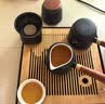 京东京造茶具整套 套装功夫茶具茶盘茶台茶壶茶杯黑陶12件套【礼盒装】 实拍图