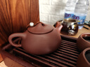 京东京造 宜兴紫砂壶 手工茶壶【原矿紫泥】煮泡茶具 景舟石瓢220ml礼盒装 实拍图