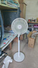 美的（Midea）【幸运草安睡1S】一级能效直流变频声控电风扇家用遥控卧室静音落地扇台式桌面抗菌大风力转页扇 实拍图