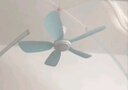 HANASS电风扇/小吊扇轻音办公吊扇学生伴侣宿舍床头蚊帐床上五叶迷你开学M2-660乔迁生日礼物男女生 实拍图