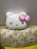 名创优品（MINISO）Hello kitty凯蒂猫花朵圆抱枕大头枕靠枕抱觉枕玩具生日礼物 粉色 实拍图