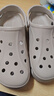 卡骆驰（CROCS）贝雅洞洞鞋男鞋女鞋轻便耐磨一脚蹬拖鞋休闲鞋百搭花园鞋|10126 卵石色-2V3(含智必星) 43 (270mm) 实拍图