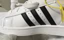 阿迪达斯adidas三叶草贝壳头SUPERSTARII男女休闲鞋 IH8659 42.5码 实拍图
