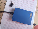 纽曼（Newsmy）1TB 移动硬盘机械 双盘备份 清风Plus系列 USB3.0 2.5英寸 宝石蓝 海量存储 手机连接 格纹设计 实拍图