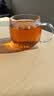 富光花茶杯 男女士茶水分离杯子 双层办公泡茶玻璃杯带把高硼硅水杯 实拍图