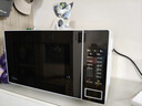 美的（Midea）家用微波炉20L大容量平板易清洁内胆【26年新款升级】 智能菜单高效速热 一键解冻 宝宝菜单 M22J 实拍图