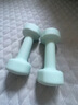 Keep哑铃女士健身家用彩色浸塑环保手铃亚铃全身塑形樱粉1kg*2 实拍图