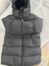 保姆鹅  【风墙】儿童羽绒服宝宝中长款护脸加厚外套保暖童装[NG2664] 炭黑 150 实拍图