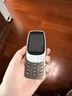 诺基亚（NOKIA）3210 4G 移动联通电信广电全网通 2.4英寸双卡双待 直板按键学生功能机备用手机黑色 实拍图