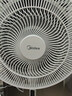 美的（Midea）【闪拆系列】一键闪电拆装直流变频家用语音电风扇一级能效静音落地扇大风力卧室立式电扇SDJ30BC 实拍图
